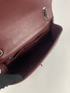 2015 Pre-Fall Tyrolean Paris-Salzburg Lambskin Single Flap in Burgundy / Black RHW