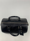 Black Epi Leather Speedy Bandoulière 25