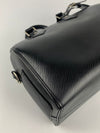 Black Epi Leather Speedy Bandoulière 25