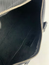 Black Epi Leather Speedy Bandoulière 25