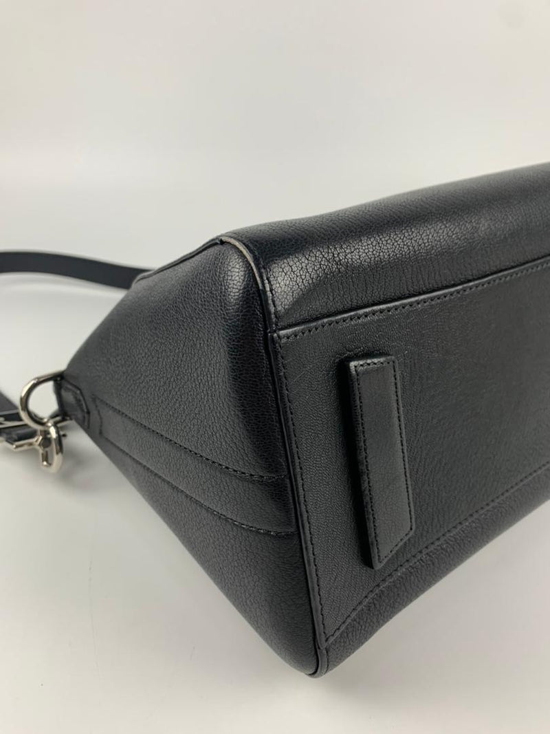 Small Antigona in Black Goatskin