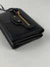 Le City Mini Wallet in Black Arena Storico Lambskin