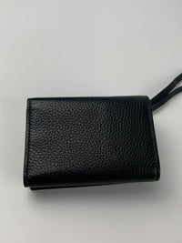 Le City Mini Wallet in Black Arena Storico Lambskin