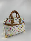 LV x Takashi Murakami Trouville Monogram White Multicolore