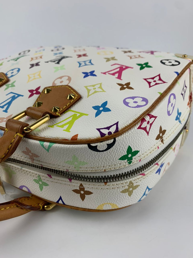 LV x Takashi Murakami Trouville Monogram White Multicolore