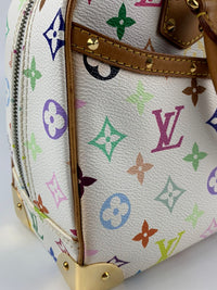 LV x Takashi Murakami Trouville Monogram White Multicolore