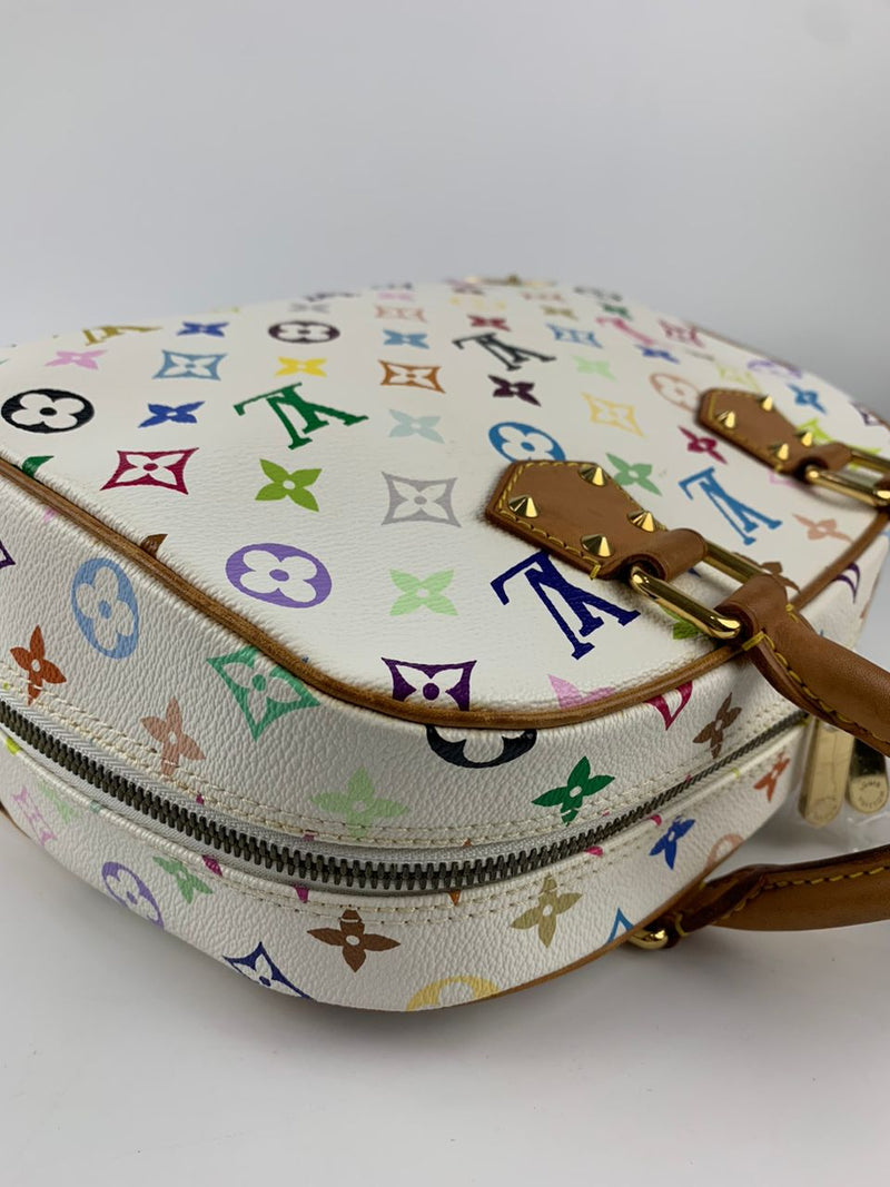 LV x Takashi Murakami Trouville Monogram White Multicolore