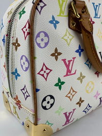 LV x Takashi Murakami Trouville Monogram White Multicolore