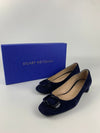 Anicia 25 Flats in Navy Blue Suede