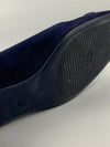 Anicia 25 Flats in Navy Blue Suede