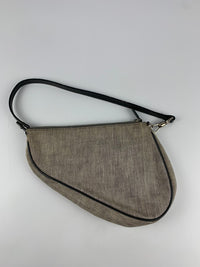 Vintage Denim Saddle Pochette Bag SHW