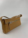 Tan Leather Pochette Shoulder Bag AU-21/5311