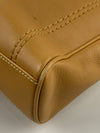 Tan Leather Pochette Shoulder Bag AU-21/5311