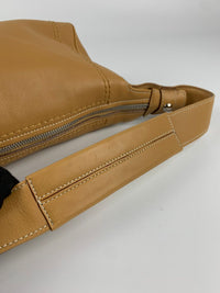 Tan Leather Pochette Shoulder Bag AU-21/5311