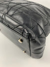 Black Cannage Quilted Leather Granville Tote SHW