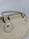 Ivory Epi Leather Bowling Montaigne PM Bag