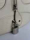 Ivory Epi Leather Bowling Montaigne PM Bag