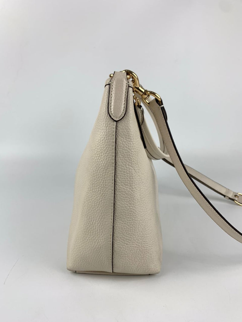 CR148 White Laurel Shoulder Bag