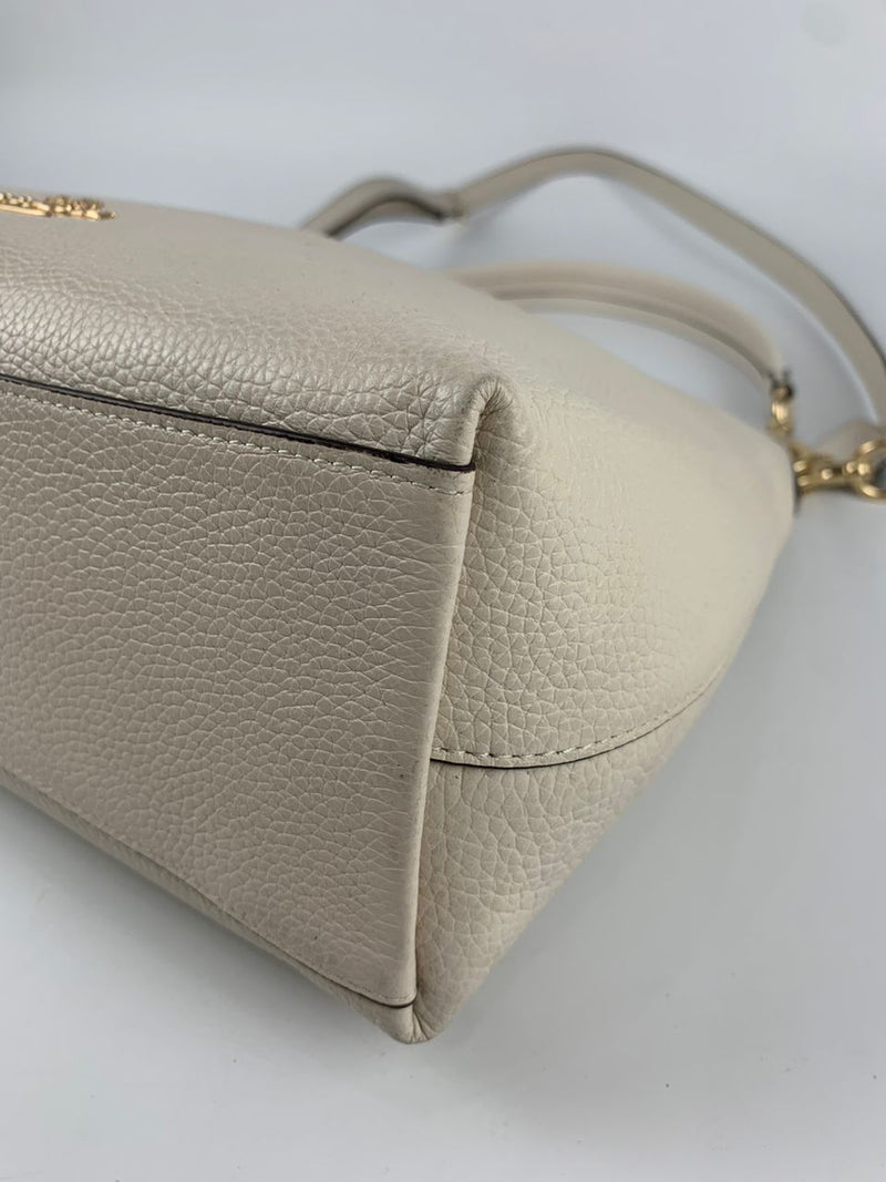 CR148 White Laurel Shoulder Bag