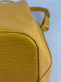 Yellow Epi Noe Bucket Bag