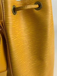 Yellow Epi Noe Bucket Bag