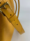 Yellow Epi Noe Bucket Bag