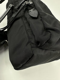 Re-Nylon and Saffiano Leather Backpack