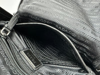 Re-Nylon and Saffiano Leather Backpack