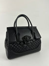 Black Palazzo Empire Tote