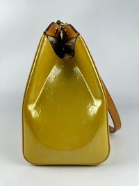 Citrine Monogram Vernis Brea MM Bag