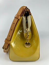 Citrine Monogram Vernis Brea MM Bag