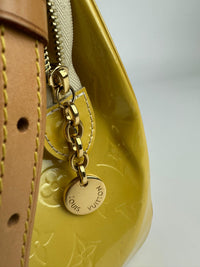 Citrine Monogram Vernis Brea MM Bag