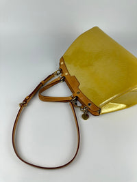 Citrine Monogram Vernis Brea MM Bag