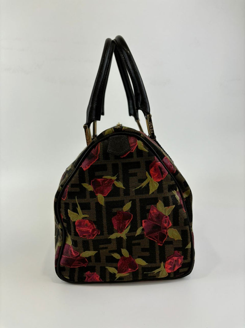 Zucca Rose Chef Boston Bag