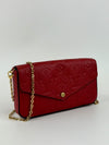 Felicie Pochette Red Empreinte