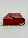 Felicie Pochette Red Empreinte