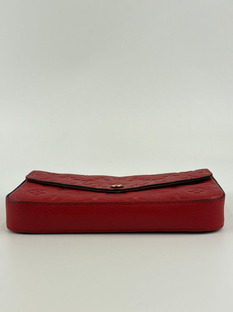 Felicie Pochette Red Empreinte