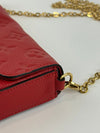 Felicie Pochette Red Empreinte