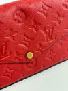 Felicie Pochette Red Empreinte