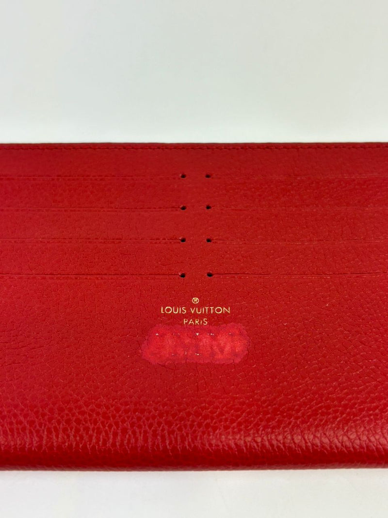 Felicie Pochette Red Empreinte