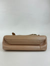 Gancini Shoulder Bag in Pink Saffiano