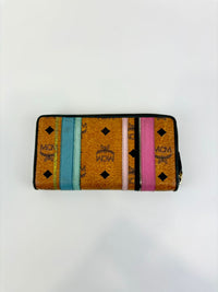 Long Zipped Wallet Cognac