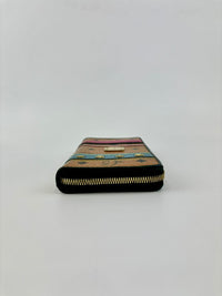 Long Zipped Wallet Cognac