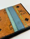 Long Zipped Wallet Cognac