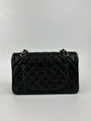 A01113 Small Classic Flap Black Caviar GHW