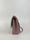 Classic 11.12 Medium Flap Dark Pink Lambskin SHW