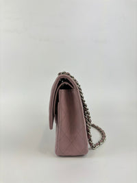 Classic 11.12 Medium Flap Dark Pink Lambskin SHW