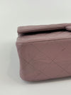 Classic 11.12 Medium Flap Dark Pink Lambskin SHW