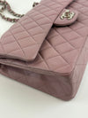 Classic 11.12 Medium Flap Dark Pink Lambskin SHW