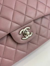 Classic 11.12 Medium Flap Dark Pink Lambskin SHW